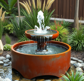 Corten Water Feature